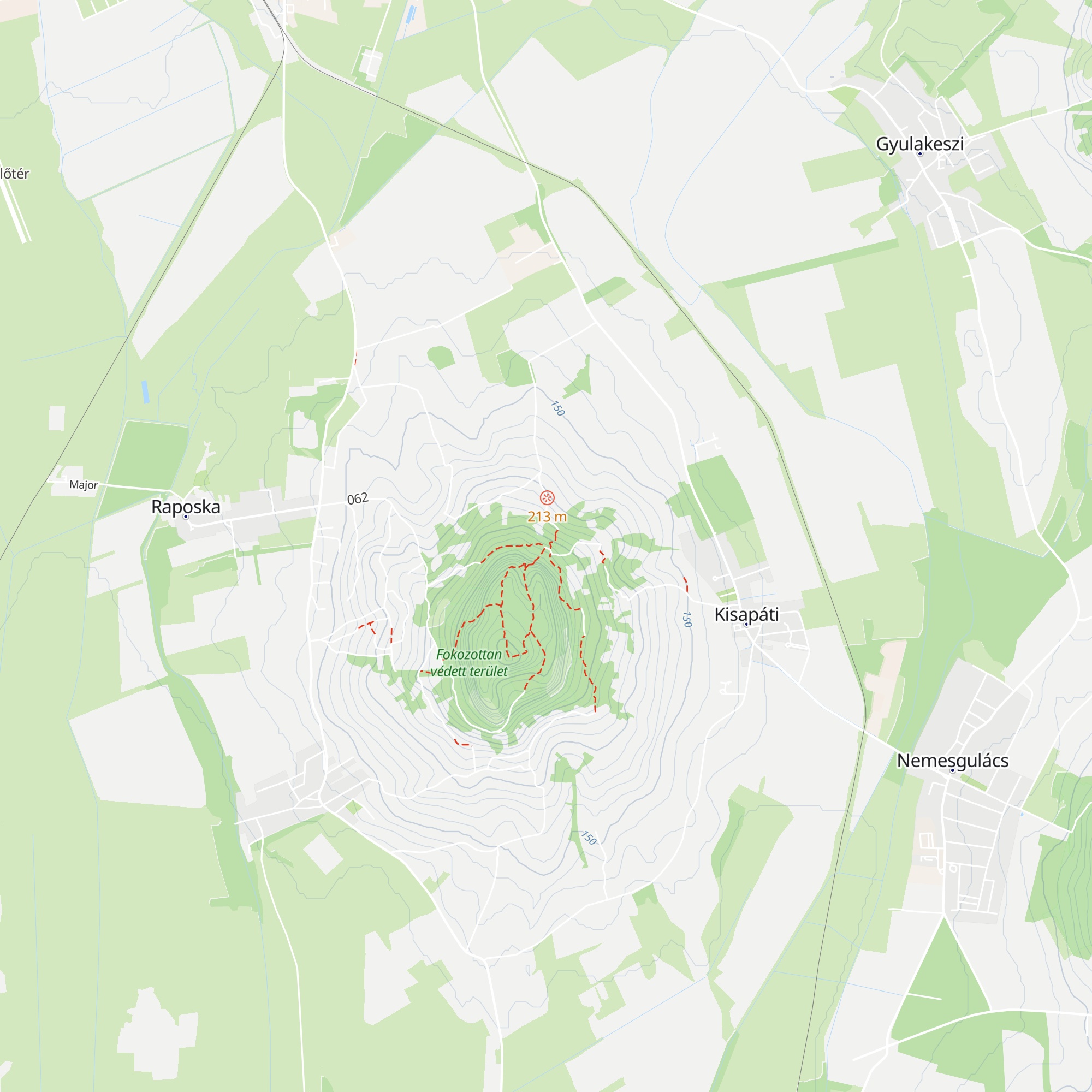 Kaán Károly Kulcsosház map