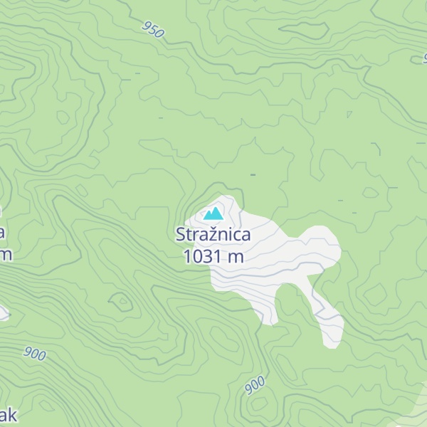 Map of Stražnica