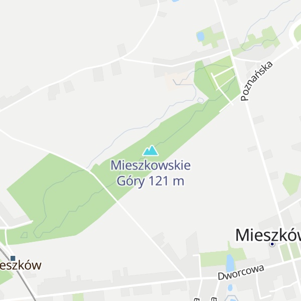 Map of Mieszkowskie Góry