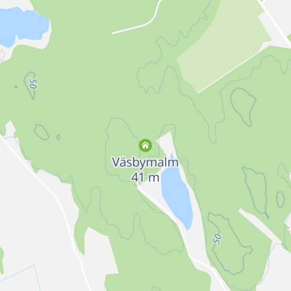 Map of Väsbymalm