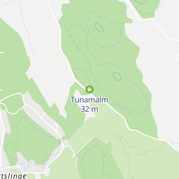 Map of Tunamalm