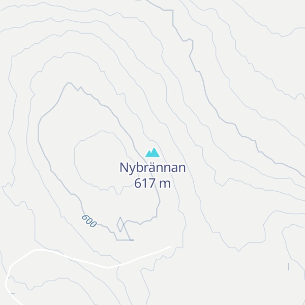 Map of Nybrännan