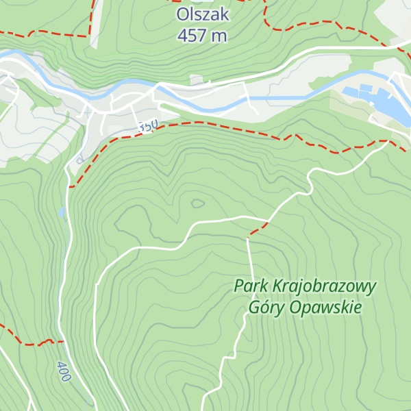 Map of Gołębie Wzgórze