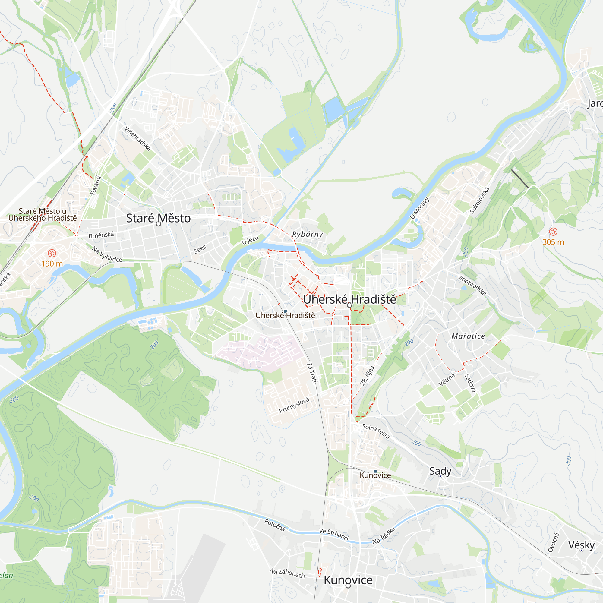 Městské informační centrum Uherské Hradiště map