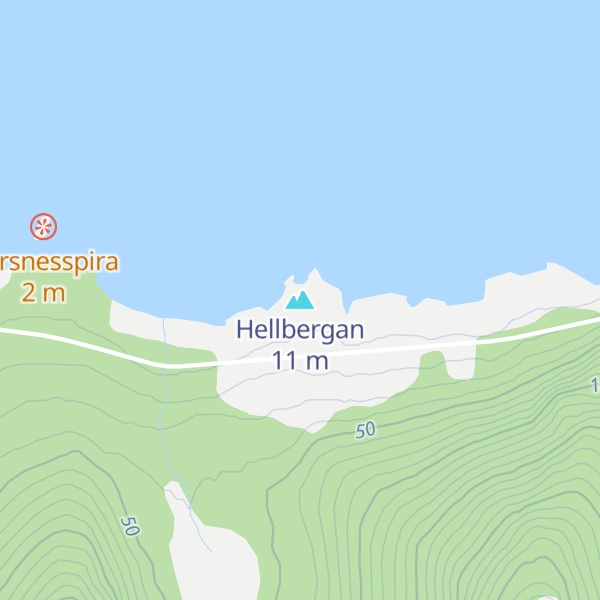 Map of Hellbergan
