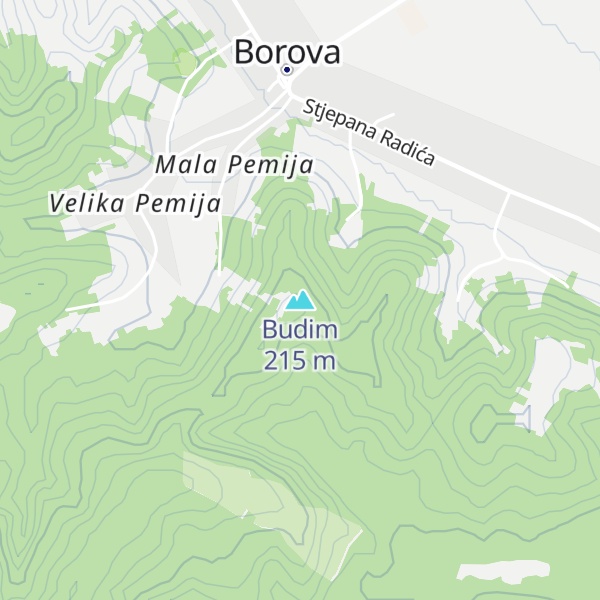 Map of Budim