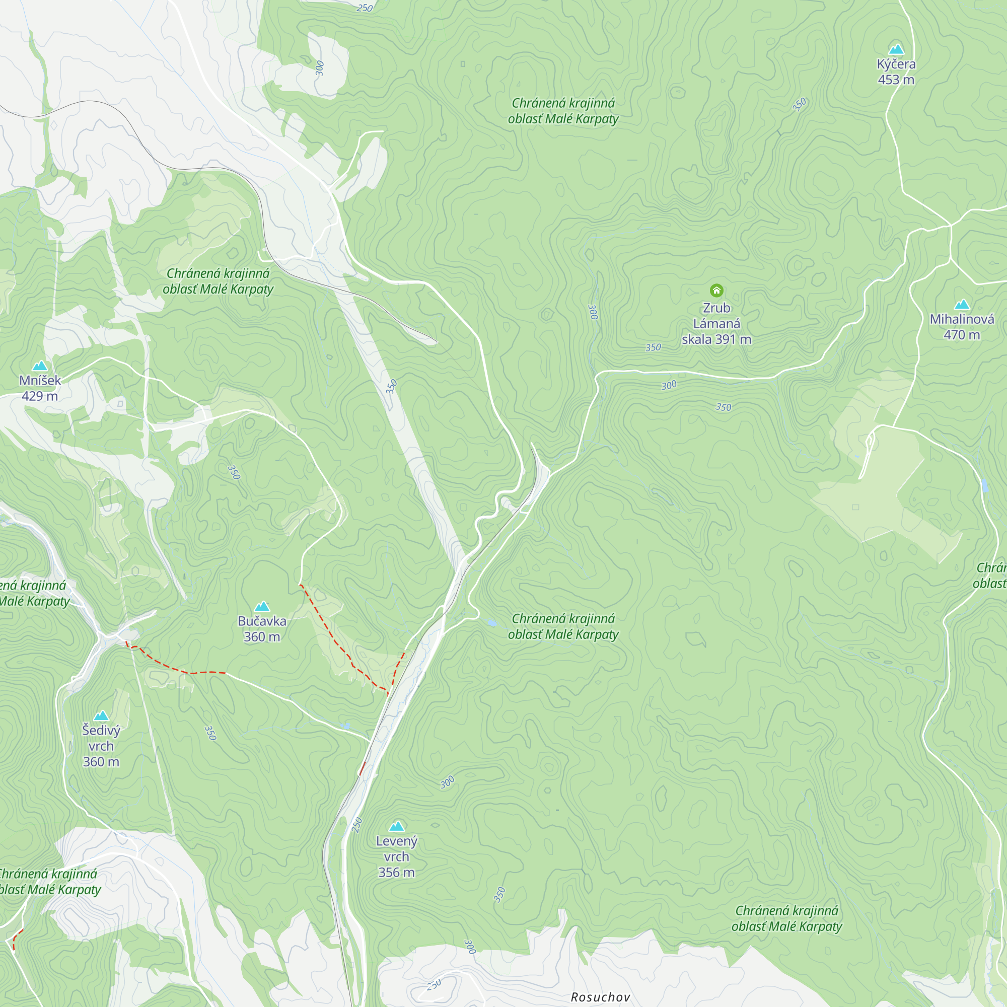 Chata Diana map