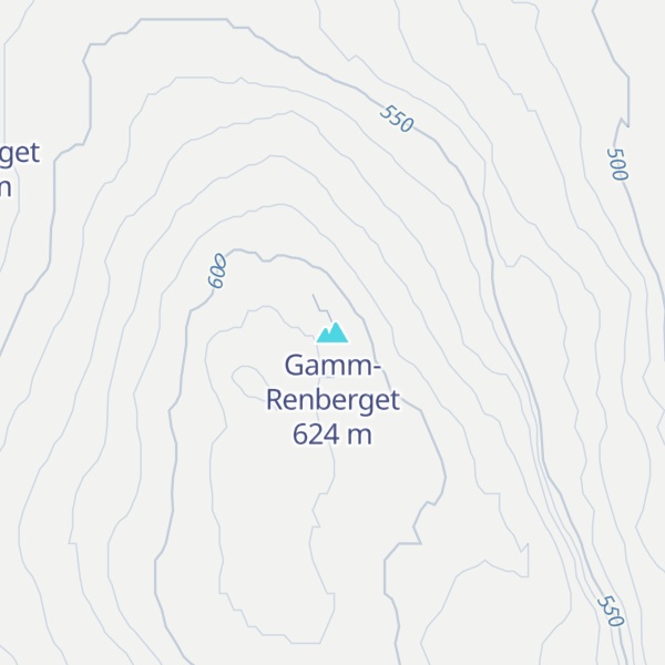Map of Gamm-Renberget