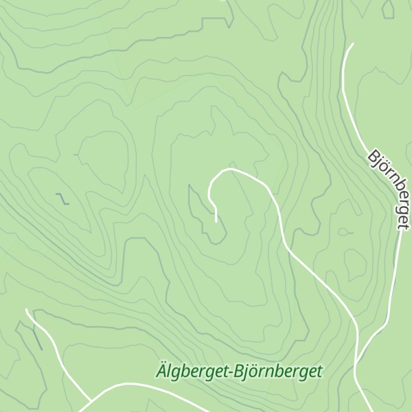 Map of Björnberget