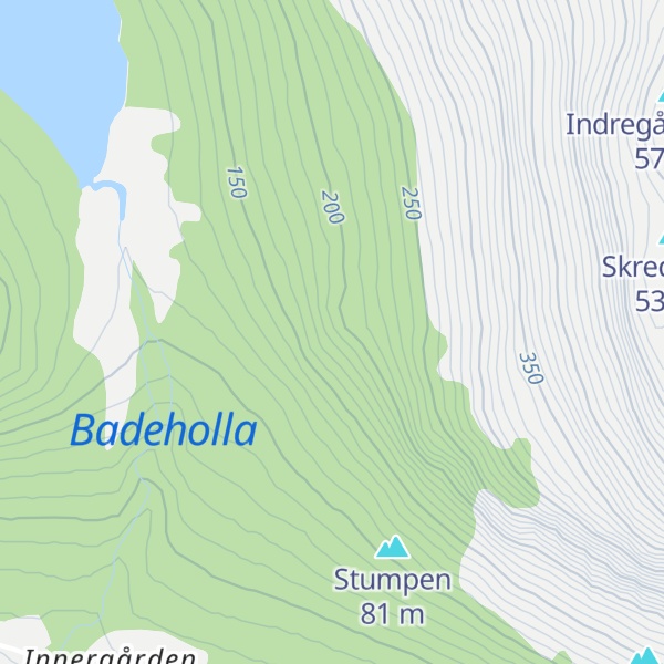 Map of Kvanntohaugen