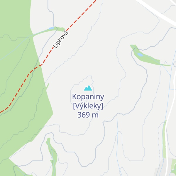 Map of Kopaniny [Výkleky]