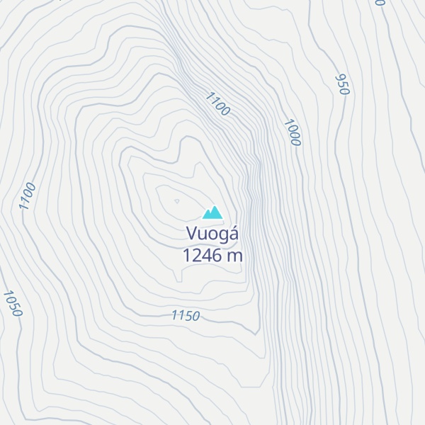 Map of Vuogá