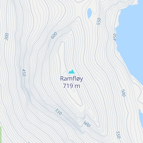 Map of Ramfløy