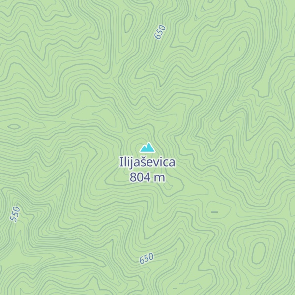 Map of Ilijaševica
