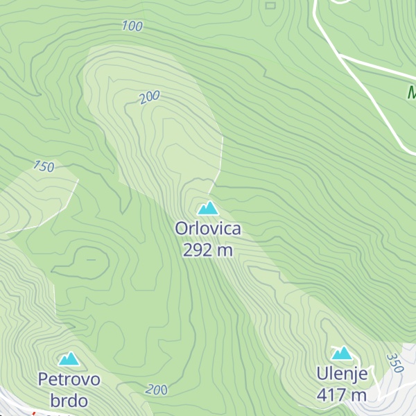 Map of Orlovica