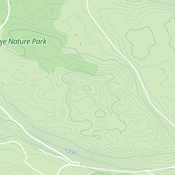 Map of Mala Vitrinjača