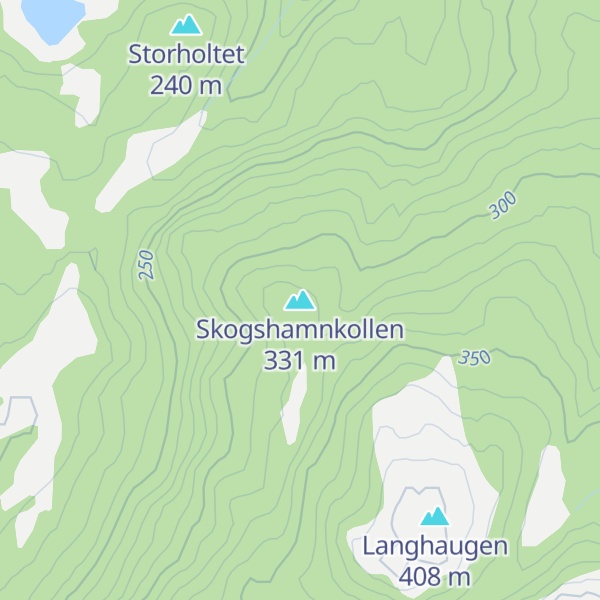 Map of Skogshamnkollen