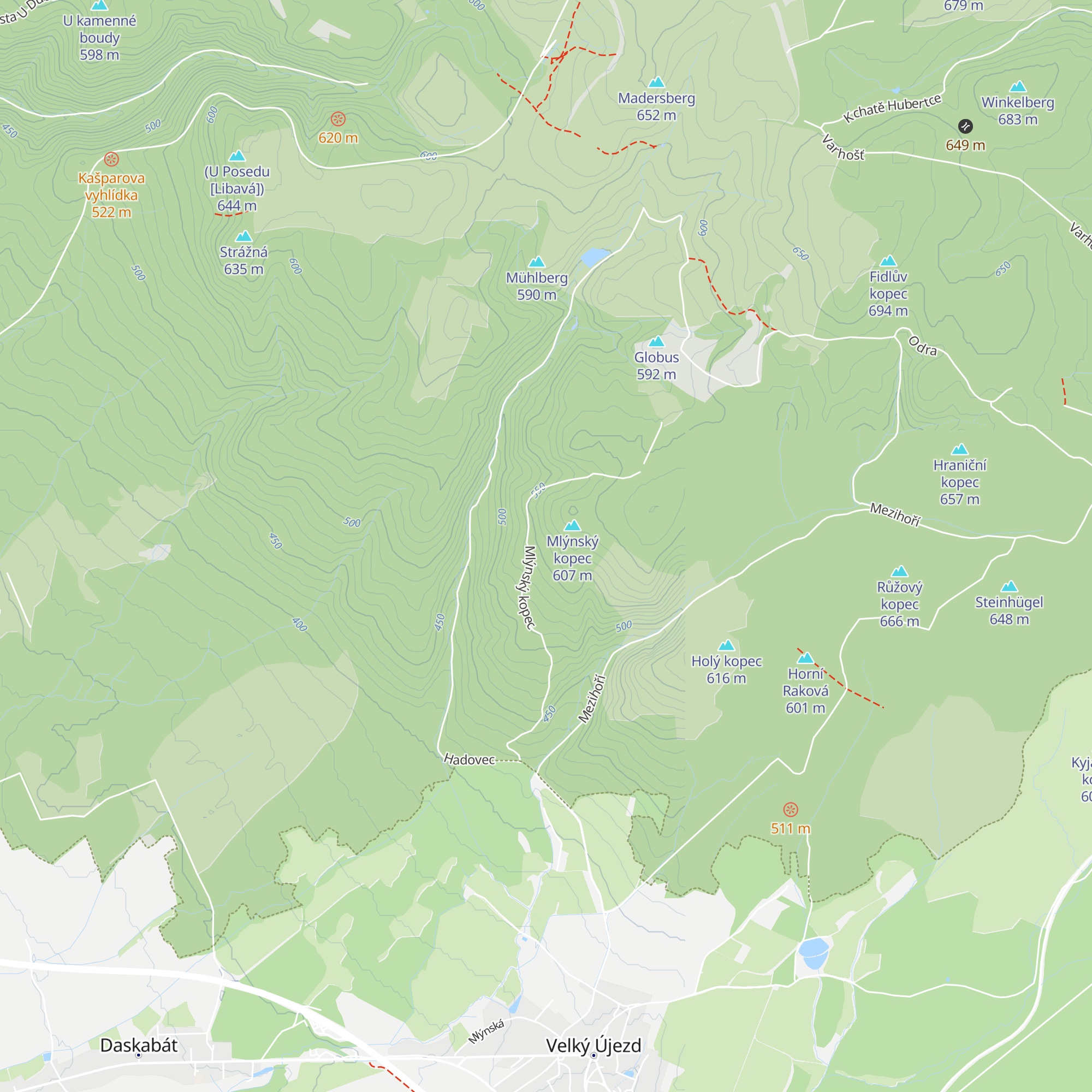 Bouda Anna map