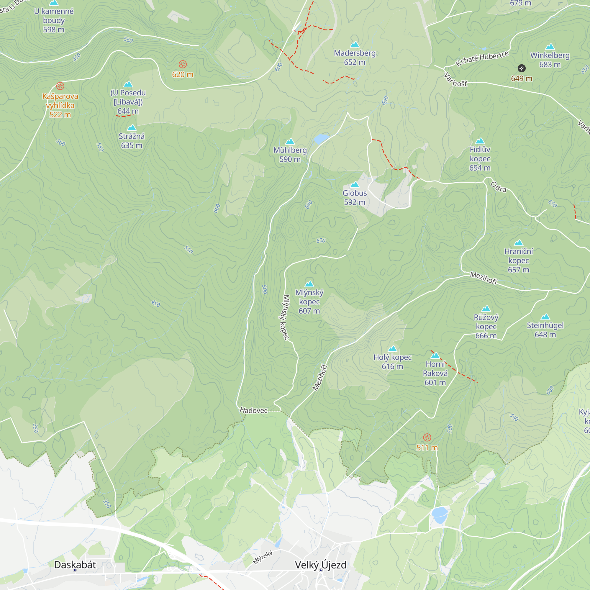 Bouda Anna map