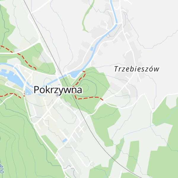 Map of Młyńska Góra