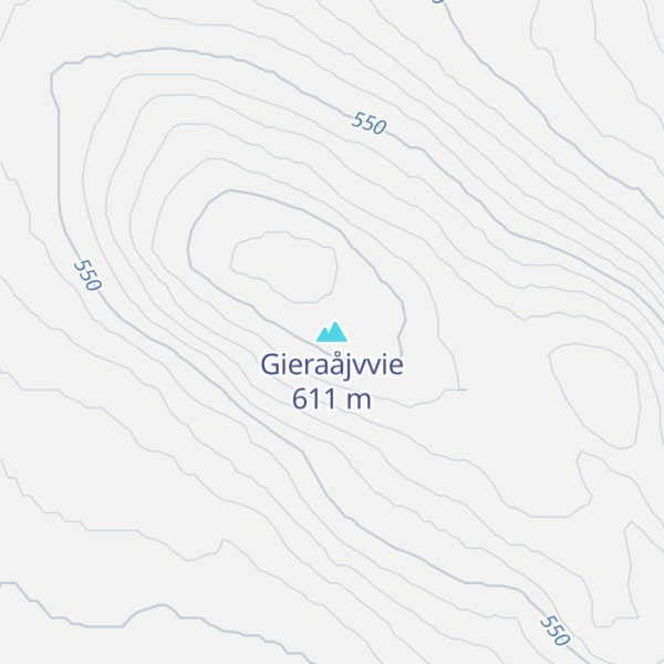 Map of Gieraåjvvie