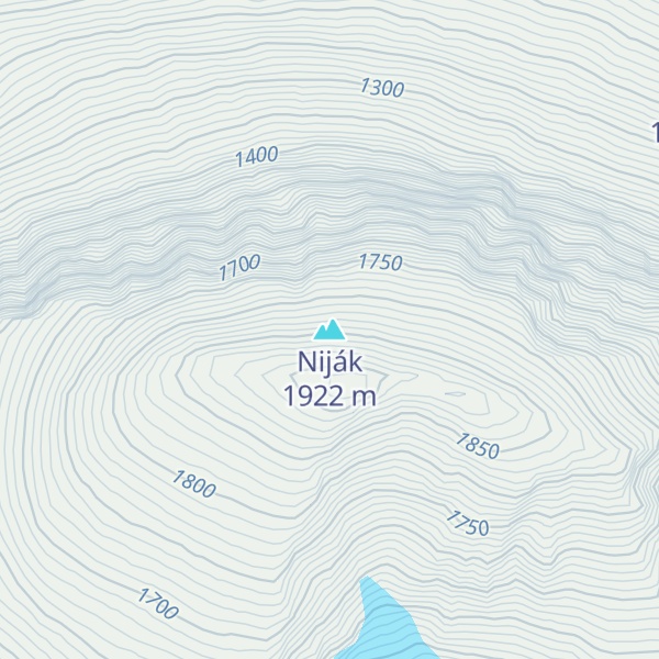Map of Niják