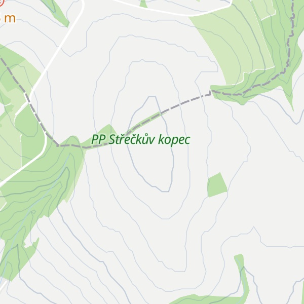 Map of Střečkův kopec