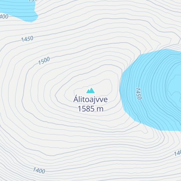 Map of Álitoajvve