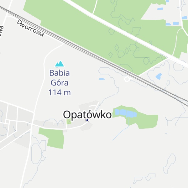 Map of Sowia Góra
