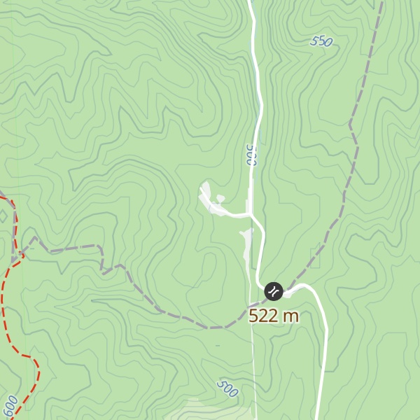 Map of Lovački dom Đedovica