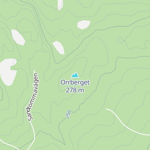 Map of Orrberget