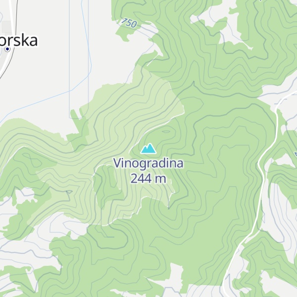 Map of Vinogradina