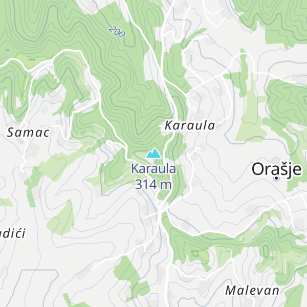Map of Karaula