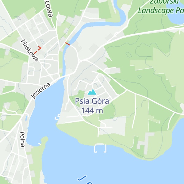 Map of Psia Góra