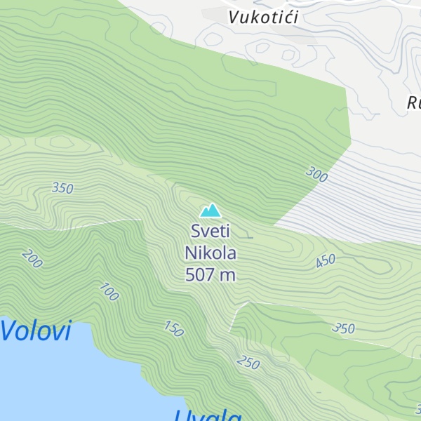 Map of Sveti Nikola