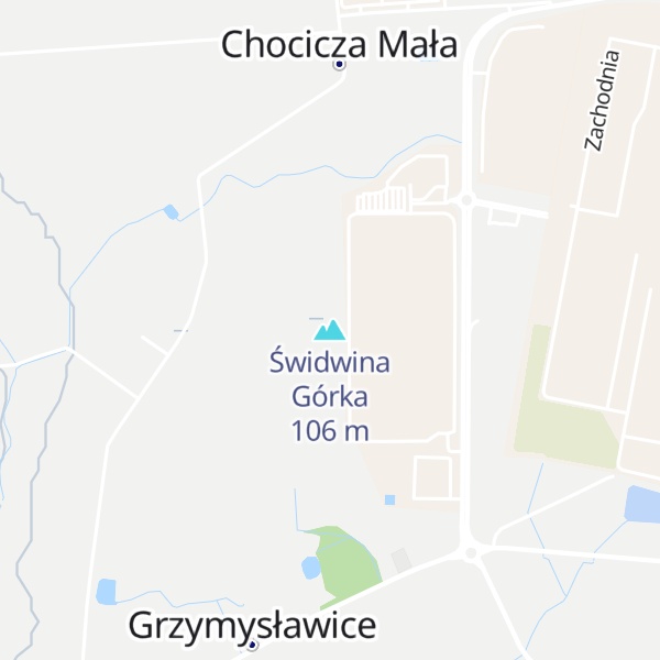 Map of Świdwina Górka