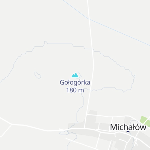 Map of Gołogórka