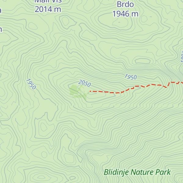 Map of Veliki Vran