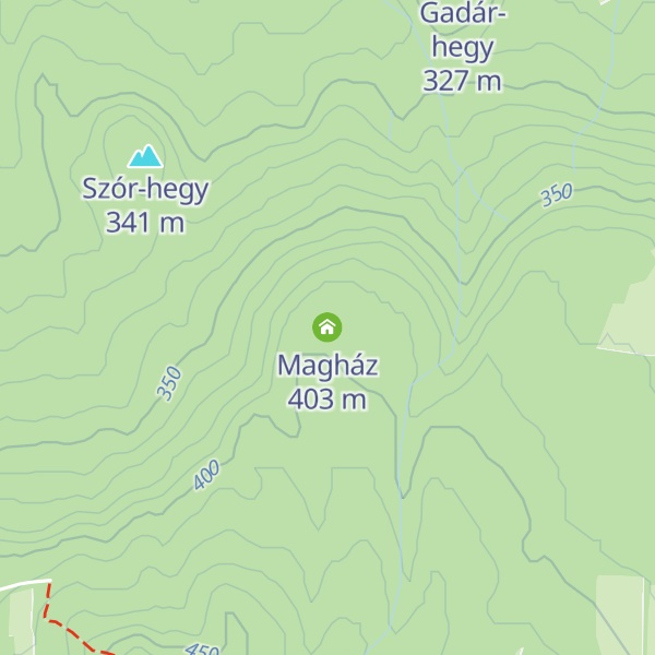 Map of Magház