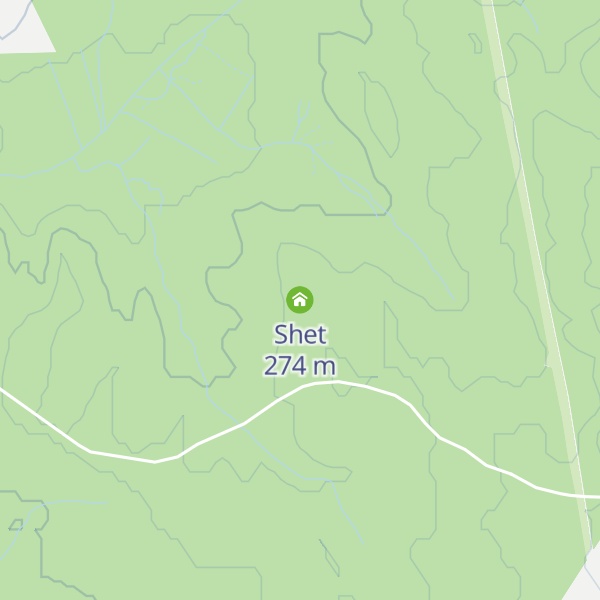 Map of Shet