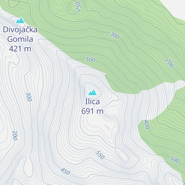 Map of Ilica