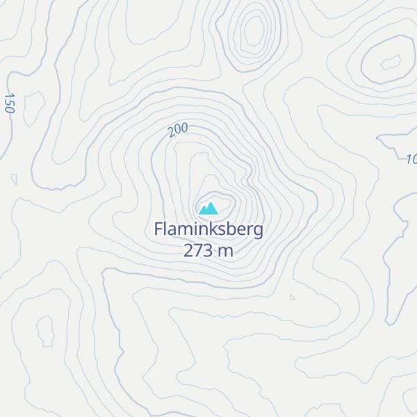 Map of Flaminksberg