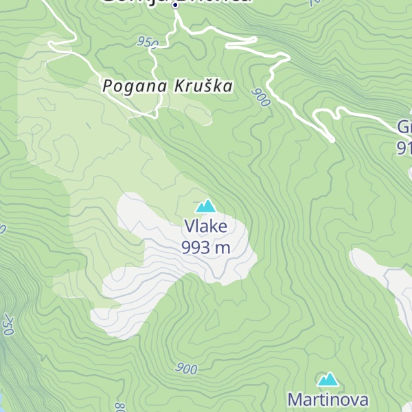 Map of Vlake