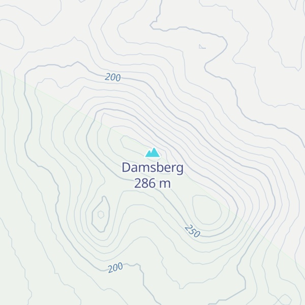 Map of Damsberg