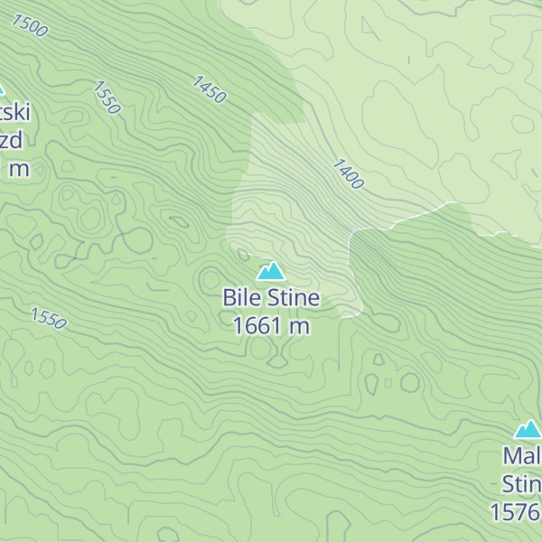 Map of Bile Stine