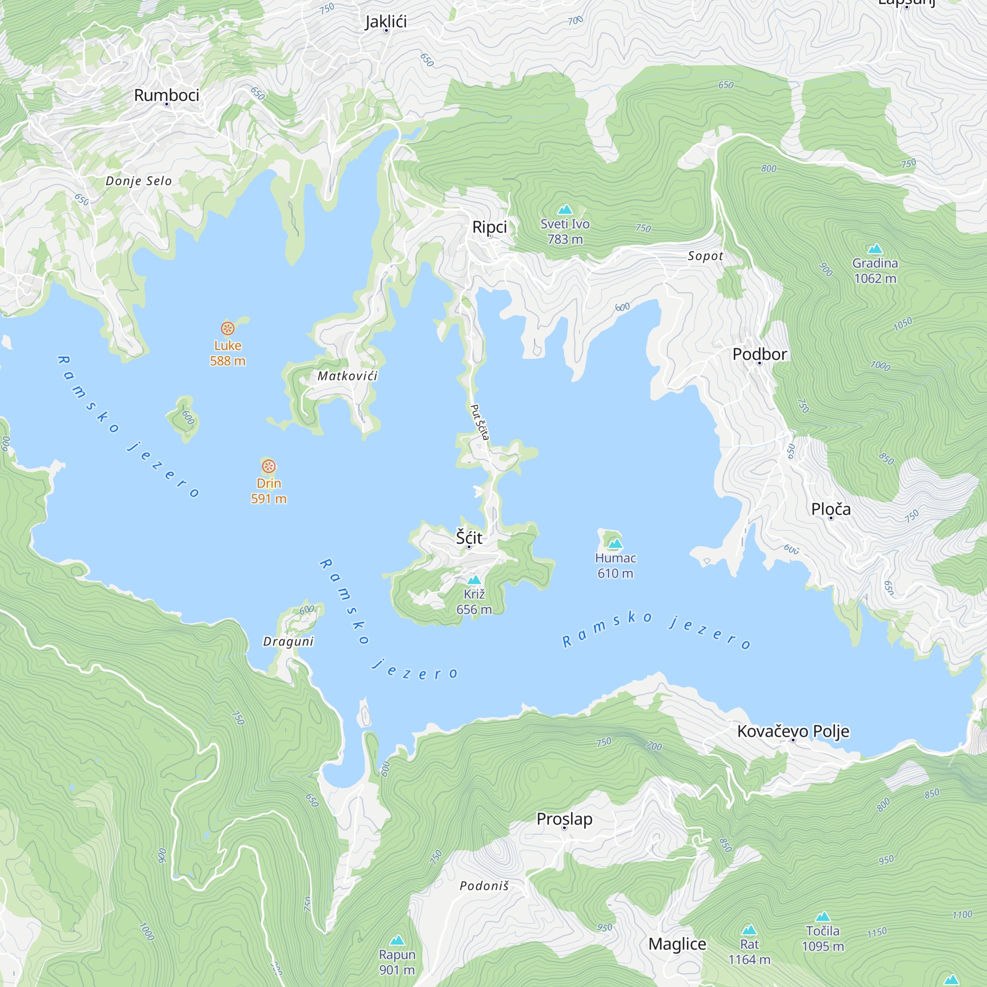 Tourist Info map