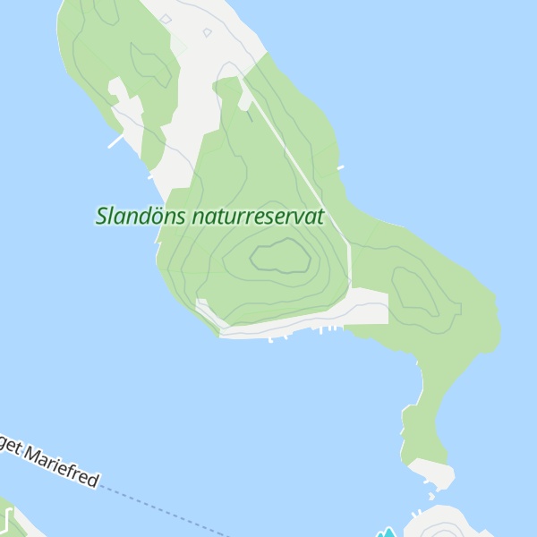 Map of Slandön