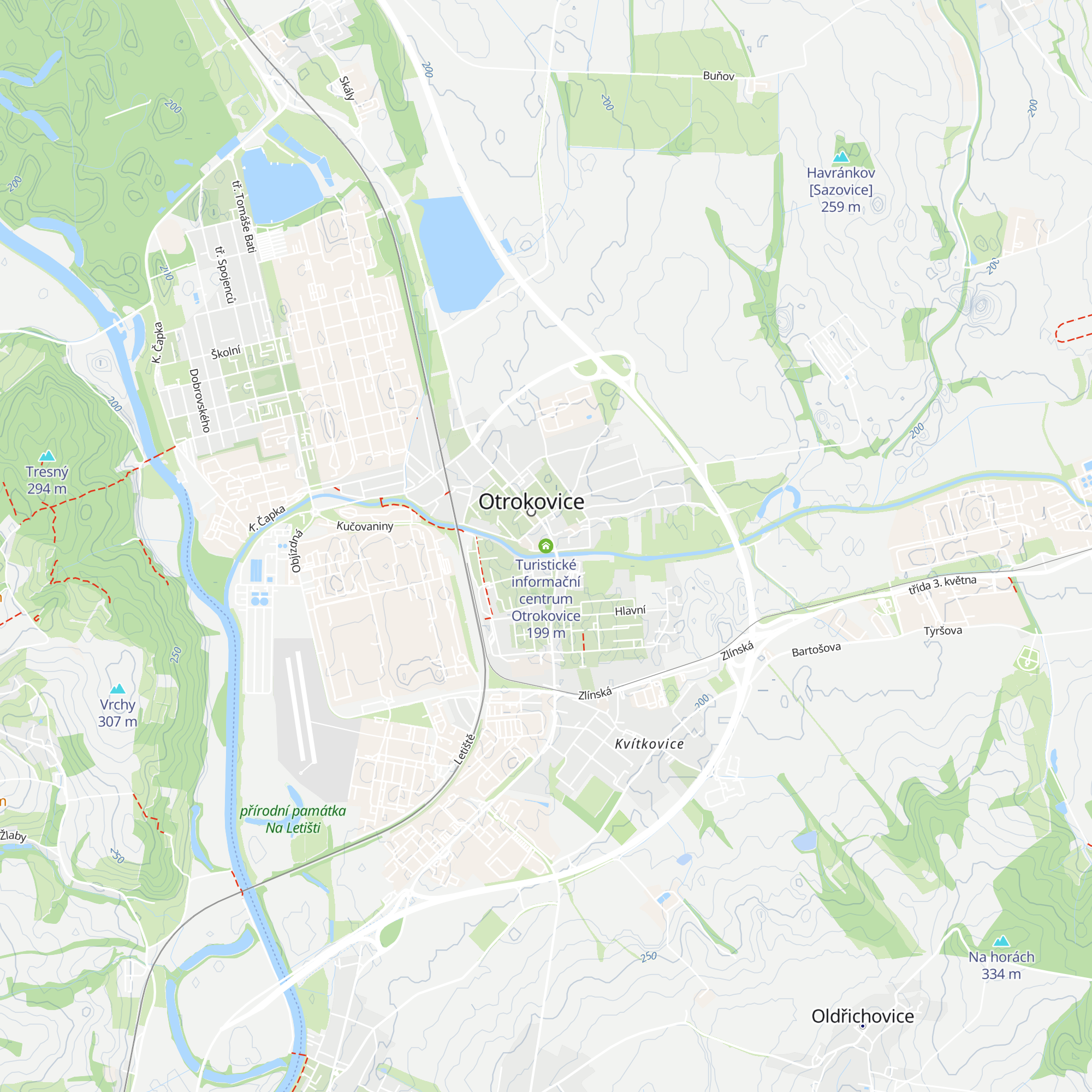 Turistické informační centrum Otrokovice map