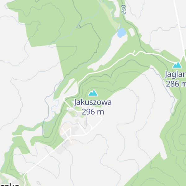 Map of Jakuszowa