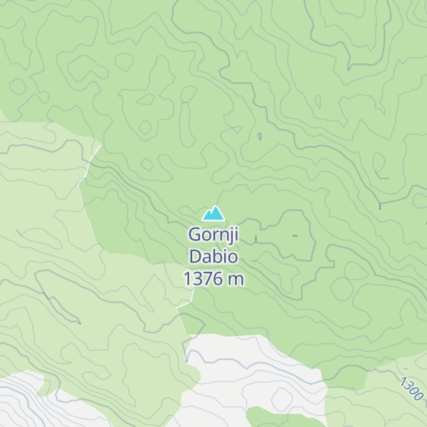 Map of Gornji Dabio